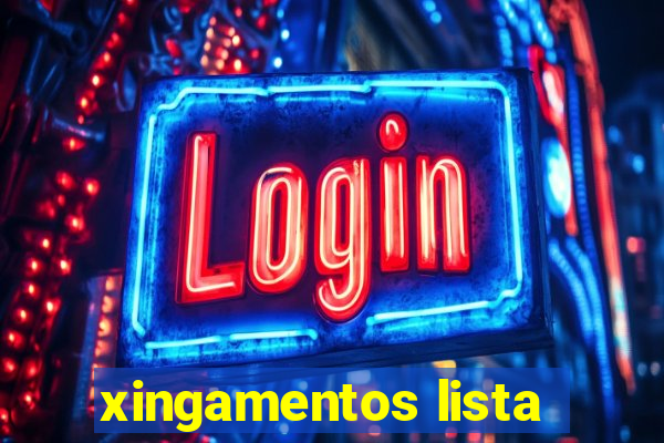 xingamentos lista